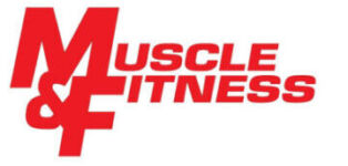 Muscle & Fitness Magazine logo, highlighting Fit2Go Personal Training's feature in a leading fitness publication